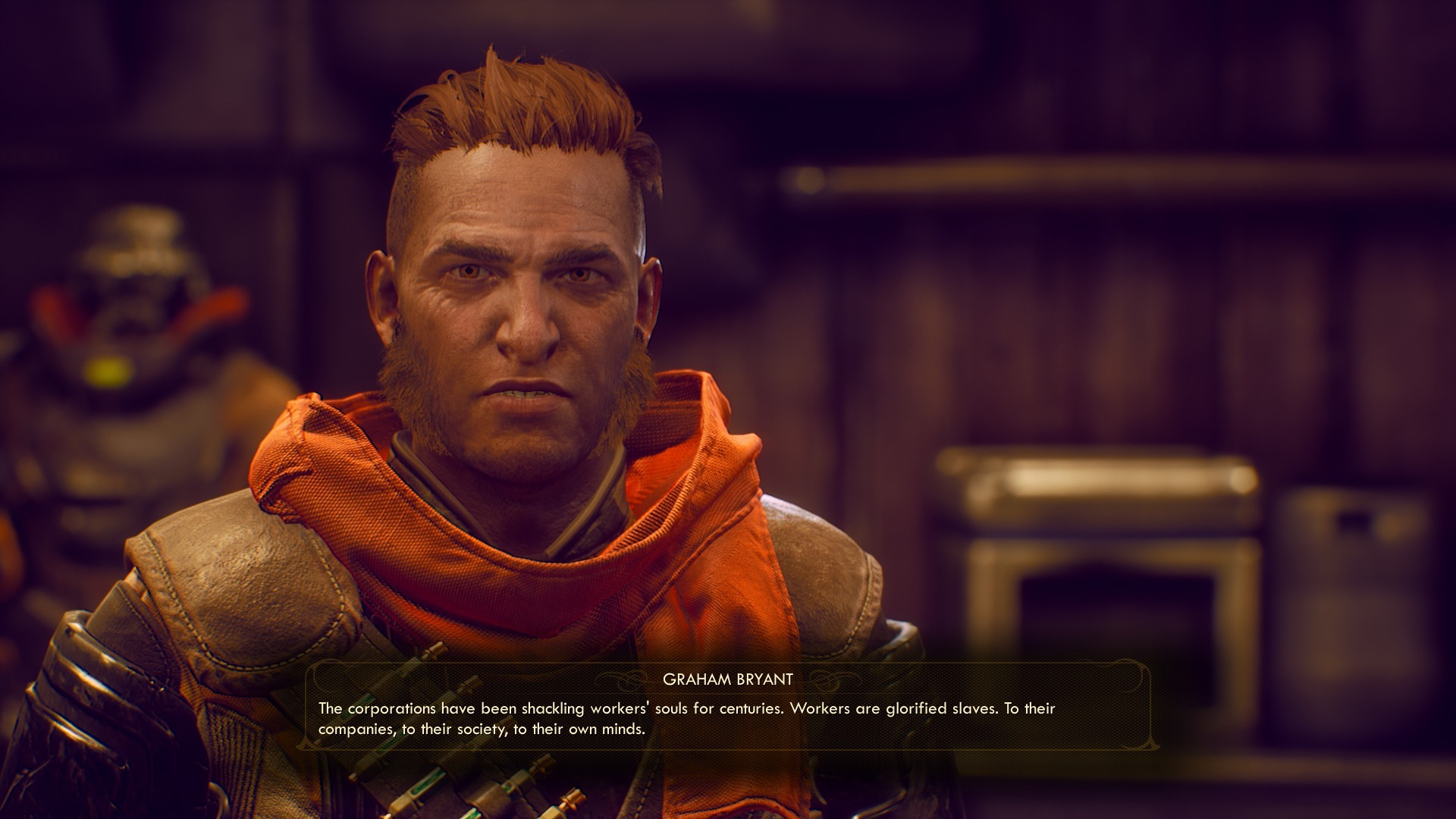 third person the outer worlds